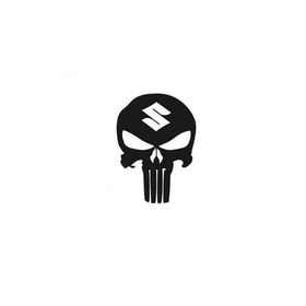 TSC Z676 Suzuki Kuru Kafa Punisher Araba Sticker