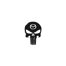 TSC Z685 Mazda Kuru Kafa Punisher Araba Sticker