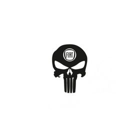 TSC Z690 Fiat Kuru Kafa Punisher Araba Yapıştırma Sticker