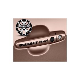 TSC Z714 Peugeot Sport Kapı Kolu 8'li Araba Sticker