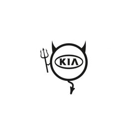 TSC Z759 Kia Araba Komik Şeytan Yapıştırma Sticker