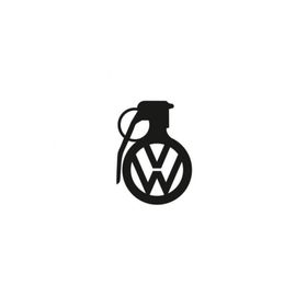 TSC Z769 Volkswagen Komik El Bombası Araba Sticker