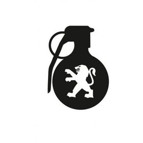 TSC Z778 Peugeot Komik El Bombası Araba Sticker