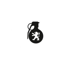 TSC Z778 Peugeot Komik El Bombası Araba Sticker