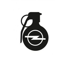 TSC Z779 Opel Komik El Bombası Araba Sticker