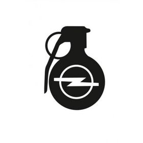TSC Z779 Opel Komik El Bombası Araba Sticker
