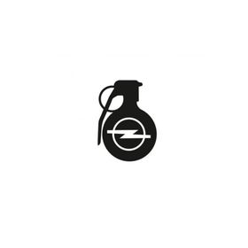 TSC Z779 Opel Komik El Bombası Araba Sticker