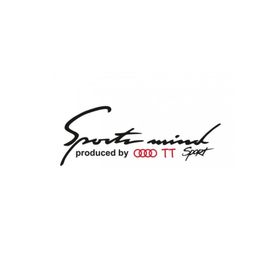 TSC Z871 Audi Tt Mind Sport Far Üstü Kaput Yapıştırma Oto Sticker