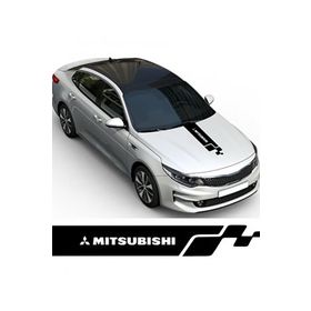 TSC Z932 Mitsubishi Sport Kaput Araba Sticker