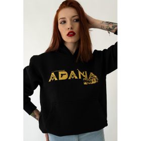 Tshirthane Adana Mafia Kapüşonlu Kadın Sweatshirt