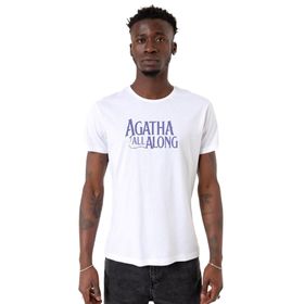 Tshirthane Agatha All Along Lettern Beyaz Erkek T-shirt