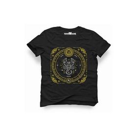 Tshirthane Akrep Burcu Scorpio Siyah Erkek Tshirt