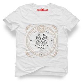 Tshirthane Akrep Burcu Scorpio Siyah Erkek Tshirt