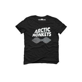 Tshirthane Arctic Monkeys Rock Metal Müzik Baskılı Dar Kesim Slim Fit Erkek T-Shirt