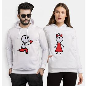 Tshirthane Aşk-ı İtiraf Sevgili Kombinleri Sweatshirt