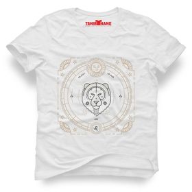 Tshirthane Aslan Burcu Leo Siyah Erkek Tshirt