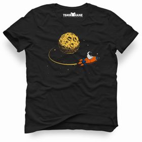 Tshirthane Astronaut Stay On Moon Rockect Erkek Tshirt