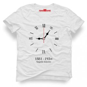 Tshirthane Atatürk 10 Kasım 1938 Anıyoruz 9 05 Erkek Tshirt
