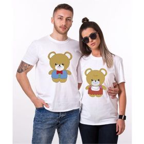 Tshirthane Ayıcık Sevgili Kombinleri T-shirt Kombini
