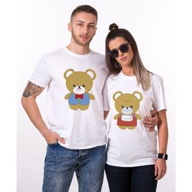 Tshirthane Ayıcık Sevgili Kombinleri T-shirt Kombini