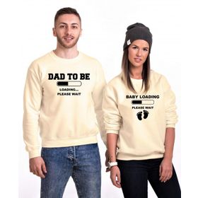 Tshirthane Baby Loading Sevgili Kombinleri Sweatshirt
