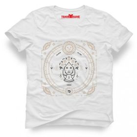 Tshirthane Başak Burcu Virgo Beyaz Erkek Tshirt