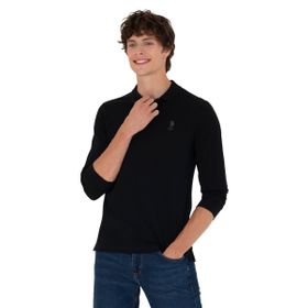 Tshirthane Basic Siyah Erkek Sweatshirt