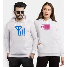 Tshirthane Battary Signal Sevgili Kombinleri Sweatshirt
