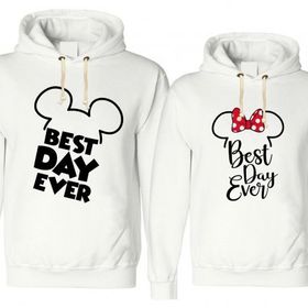 Tshirthane Best Day Ever Sevgili Kombinleri T-shirt Kombini
