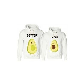 Tshirthane Better Half 2'li Sevgili Sweatshirt