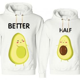 Tshirthane Better Half 2'li Sevgili Sweatshirt