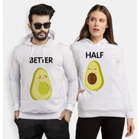 Tshirthane Better Half 2'li Sevgili Sweatshirt