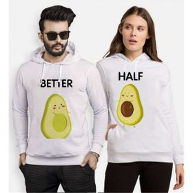 Tshirthane Better Half 2'li Sevgili Sweatshirt