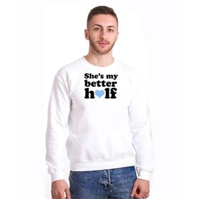 Tshirthane Better Other Half 2'li Sevgili Sweatshirt