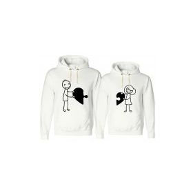 Tshirthane Birleşen Kalpler Sevgili Kombinleri T-shirt Kombini