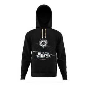 Tshirthane Black Mirror Cover Siyah Erkek Tshirt