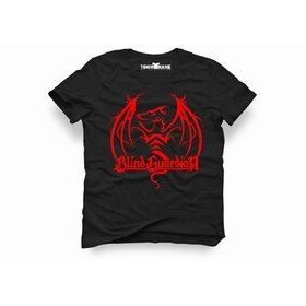 Tshirthane Blind Guardian Logo Siyah Erkek Tshirt