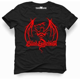 Tshirthane Blind Guardian Logo Siyah Erkek Tshirt