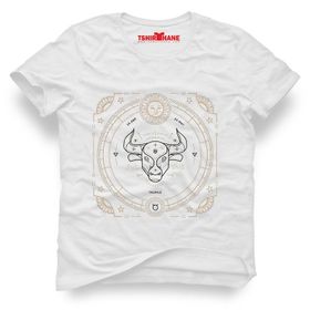 Tshirthane Boğa Burcu Taurus Siyah Erkek Tshirt