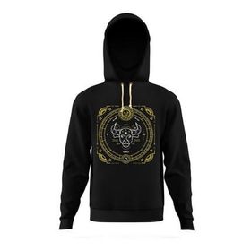 Tshirthane Boğa Burcu Taurus Siyah Erkek Tshirt