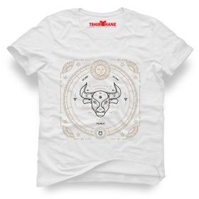 Tshirthane Boğa Burcu Taurus Siyah Erkek Tshirt