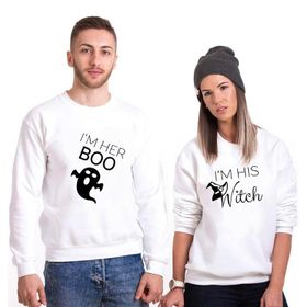 Tshirthane Boo Witch Sevgili Kombinleri T-shirt Kombini