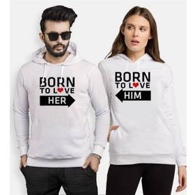 Tshirthane Born 2'li Sevgili Sweatshirt