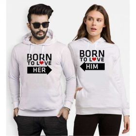 Tshirthane Born 2'li Sevgili Sweatshirt