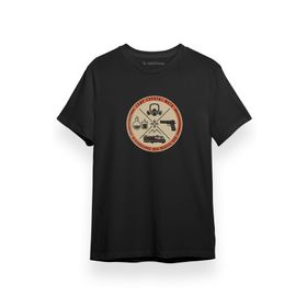 Tshirthane Breaking Bad Camp Crystal Meth Siyah Erkek T-shirt