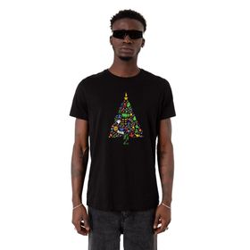 Tshirthane Broadway Christmas Siyah Erkek T-shirt