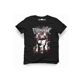 Tshirthane Bullet For My Valentine Rock Metal Müzik Baskılı Dar Kesim Slim Fit Erkek T-Shirt