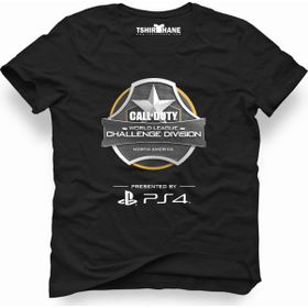 Tshirthane Call Of Duty Black Ops World league Siyah Erkek T-shirt