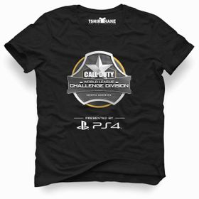 Tshirthane Call Of Duty Black Ops World league Siyah Erkek T-shirt
