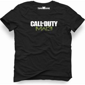 Tshirthane Call Of Duty MW3 Siyah Erkek T-shirt